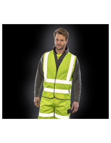 RES-R201X-High Vis Motorway Vest